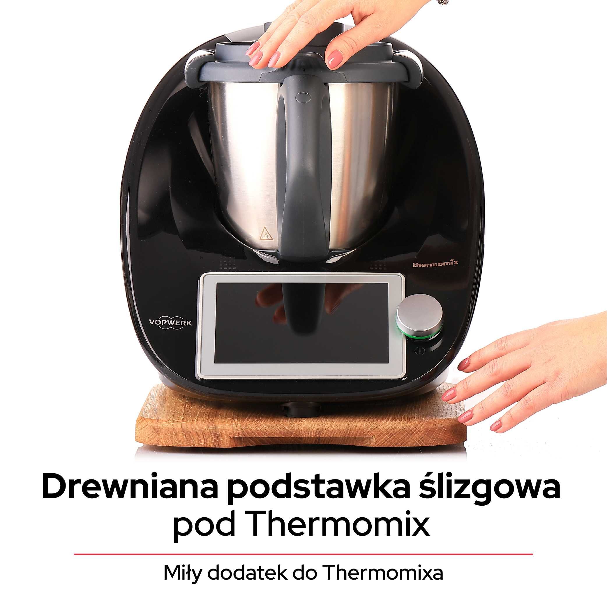 Podstawka deska thermomix termomiks TM6 TM5 dąb slider ochrona wagi