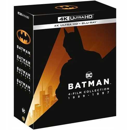 Batman 1-4 Antologia 4K+BLU RAY wer.POLSKA