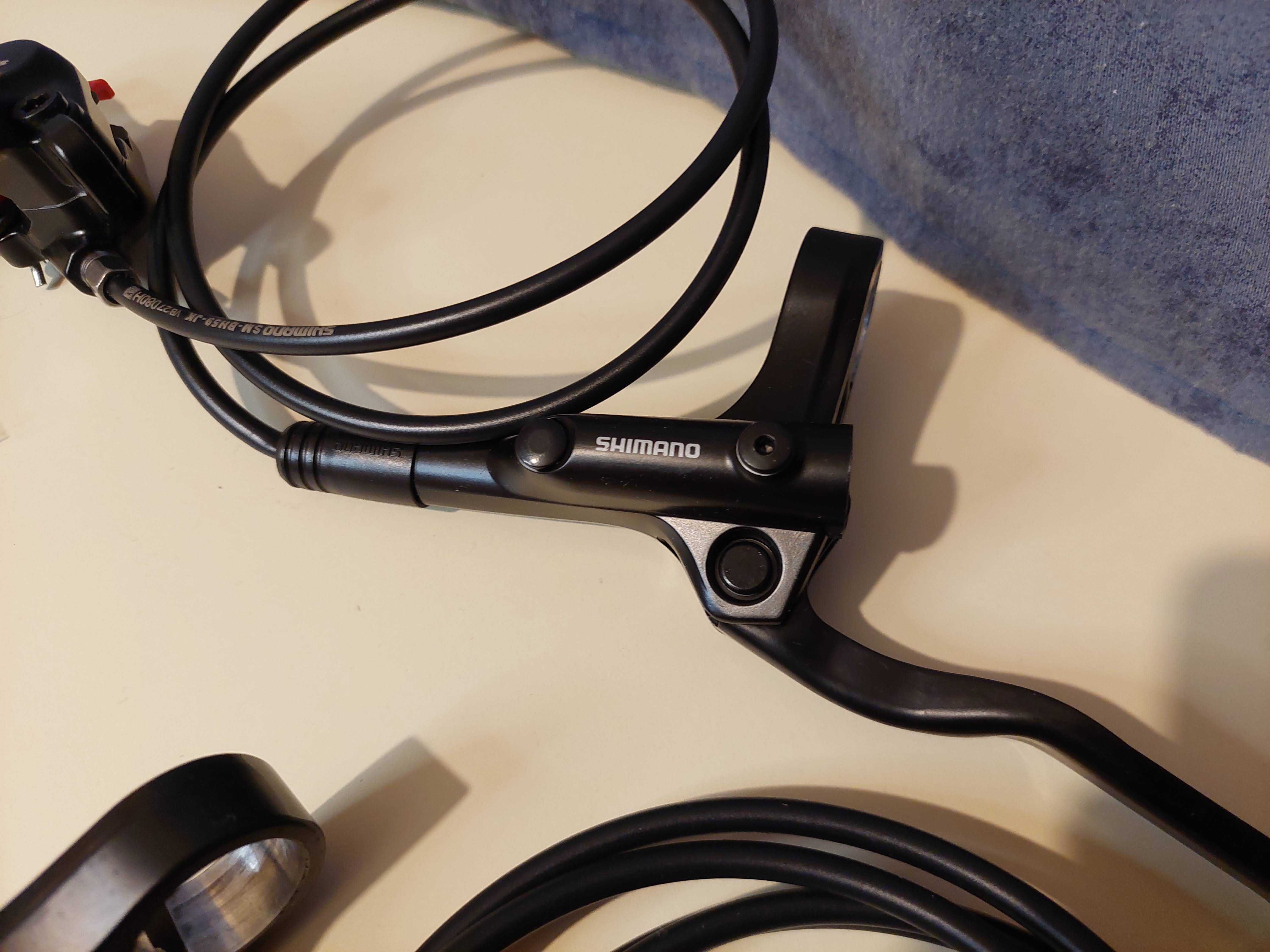 Travões hidraulicos SHIMANO BR MT200 oleo mineral disco