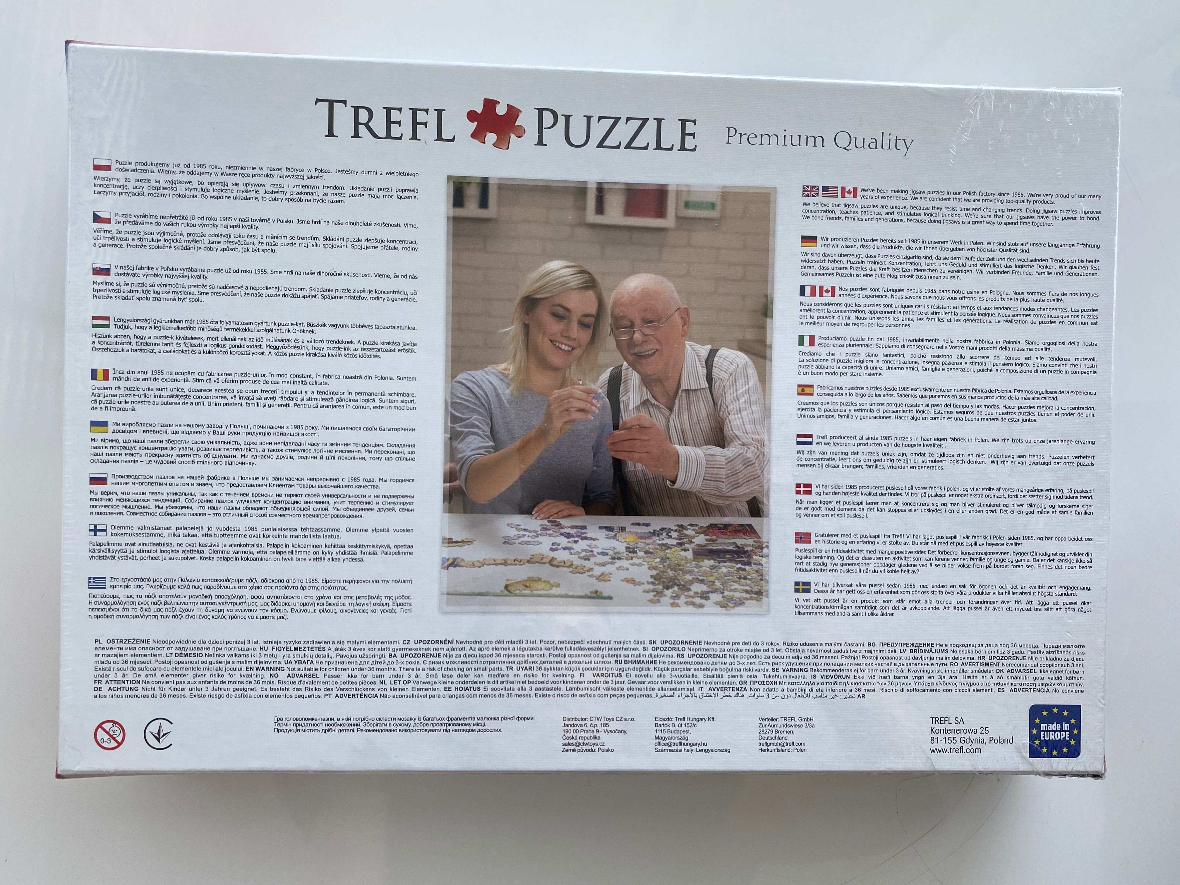Puzzle Trefl 1500 elementów NOWE