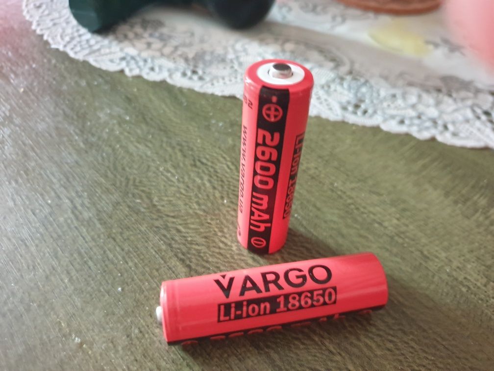 Аккумулятор VARGO  18650 2600mah 3,7V