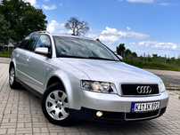Audi A4 1.8T-Clima-Alu16-2CzujnikiParkowania-HAK-CdUSB-isofix-KsSERWIS-Zadbana