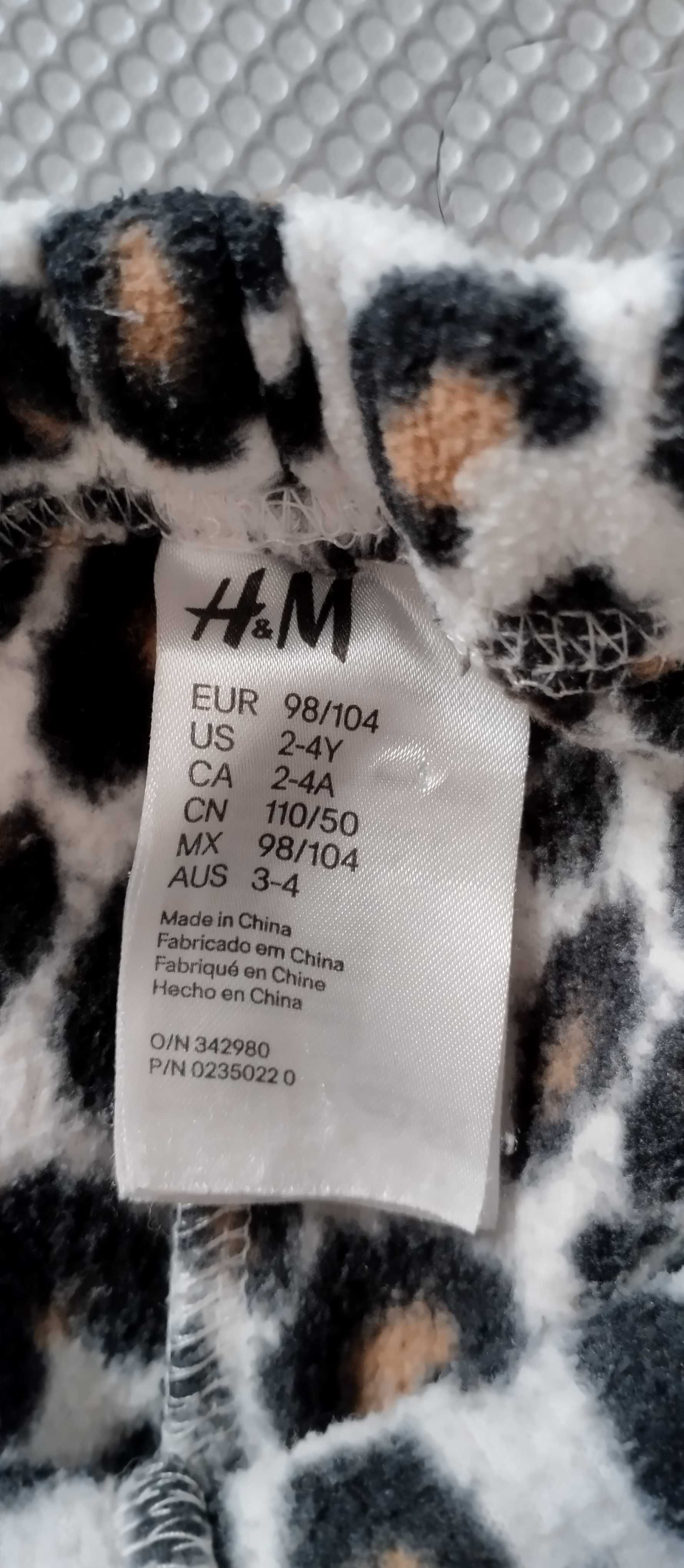 Piżama dla dziewczynki, spodnie dół od piżamy 98/104 H&M