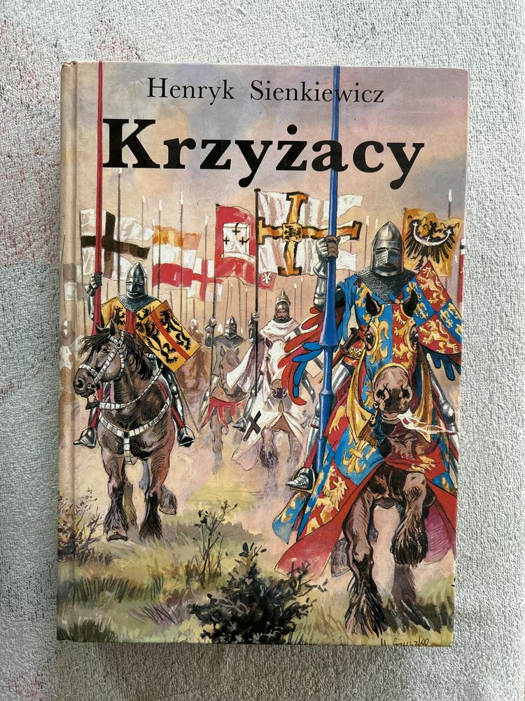 Ksiazka Krzyżacy Henryk Sienkiewicz