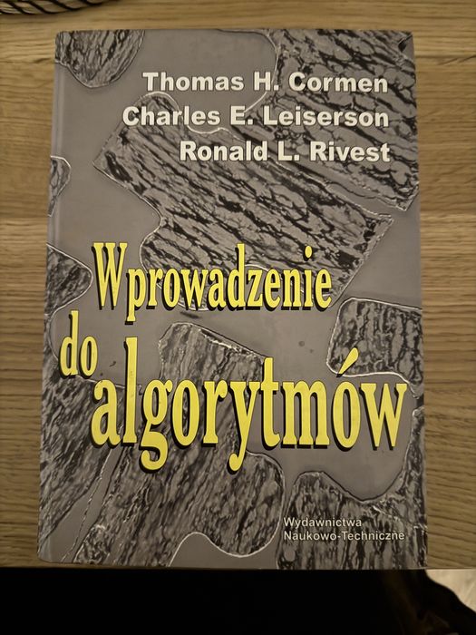 Wprowadzenie do algorytmów - Cormen, Leiserson, Rivest