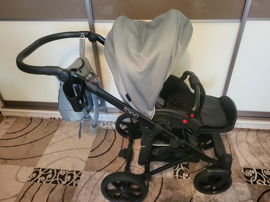 Дитяча коляска 2 в 1 Mikrus Tokyo