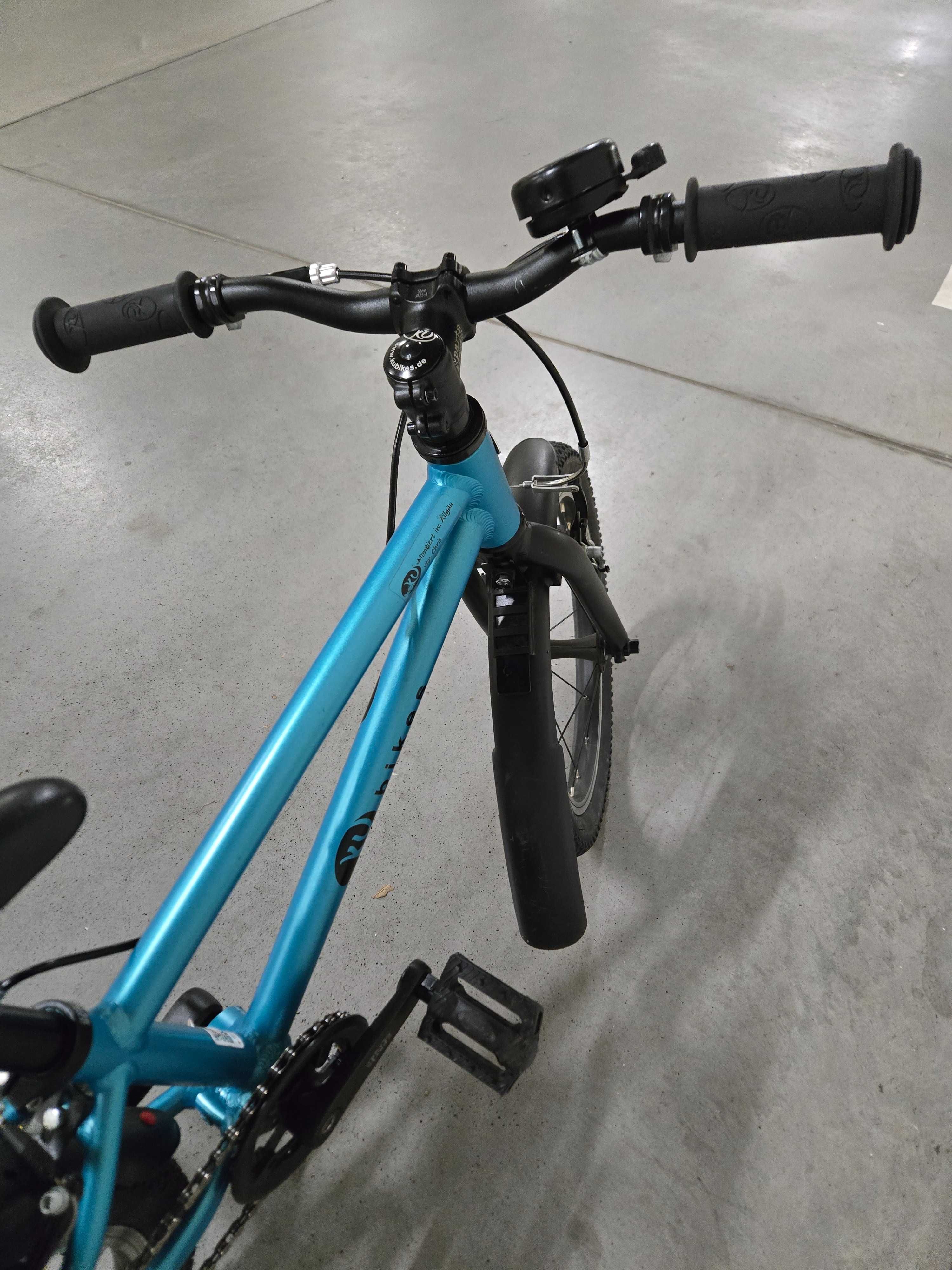 Rower KUBIKES 16L z błotnikami i stopką