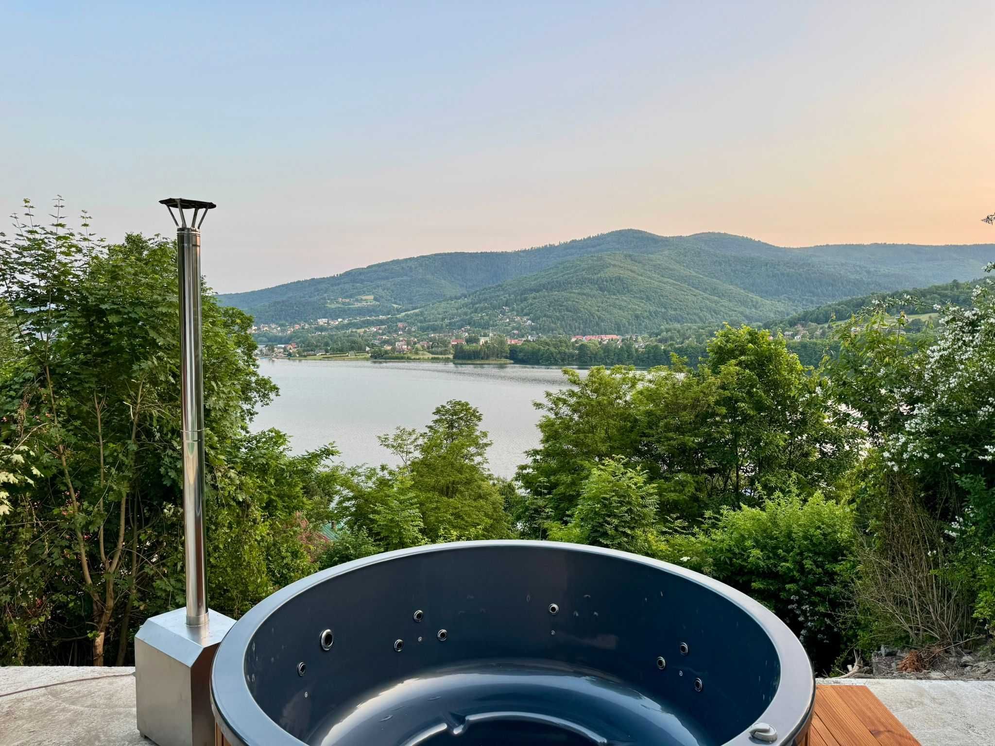 domek na wynajem z sauna i balia