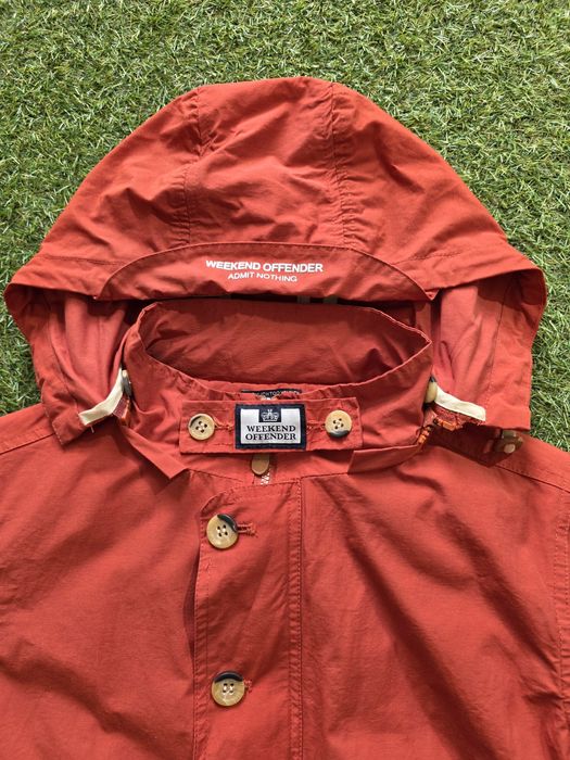 Weekend Offender kurtka unisex r. XS pomarańczowy