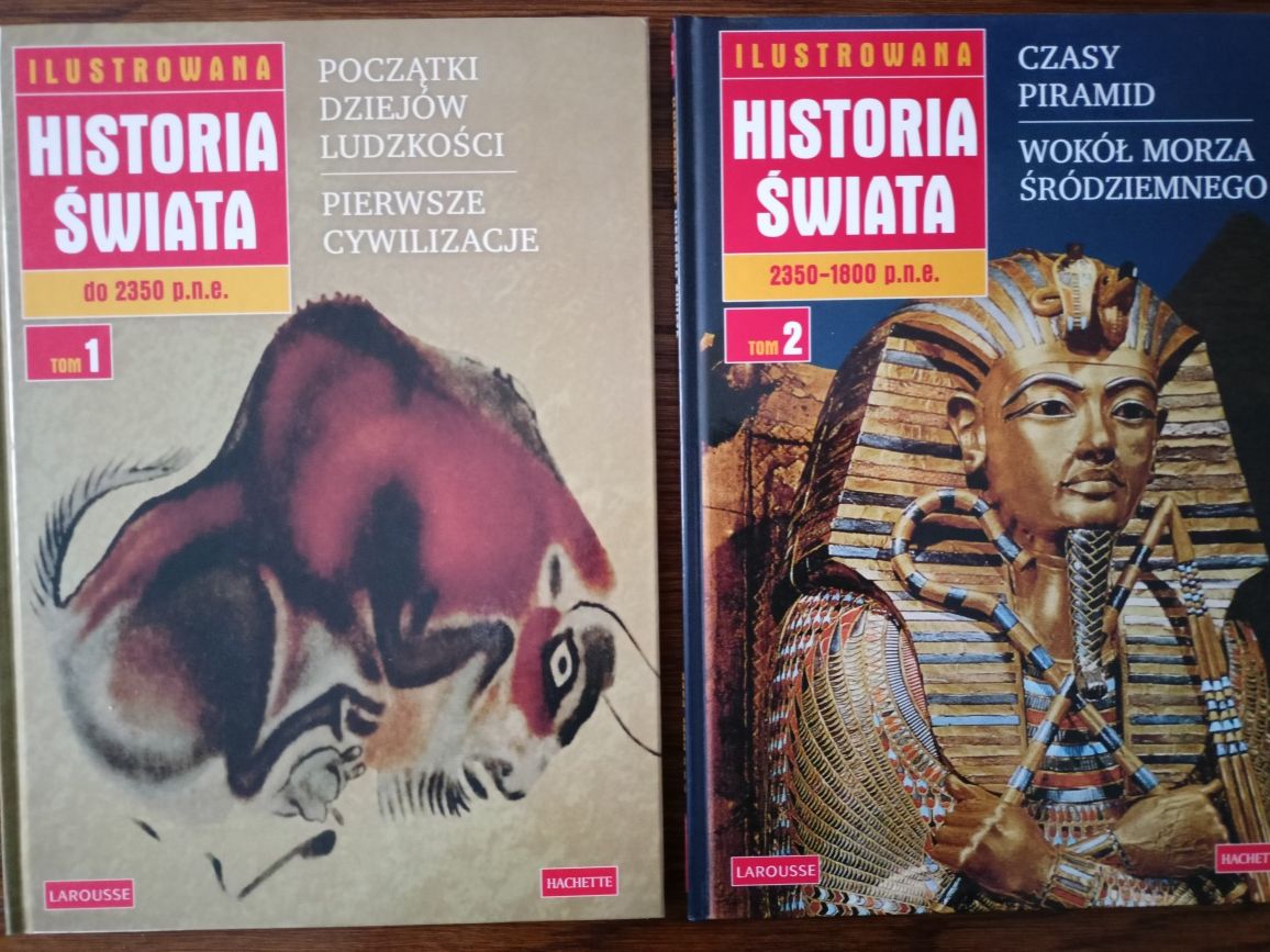 Ilustrowana historia świata. Tom 1 i tom 2..
