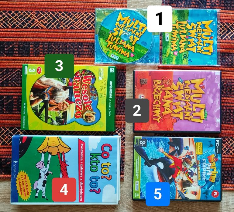 Gry, edukacja, interaktywne, płyty CD-ROM,CD