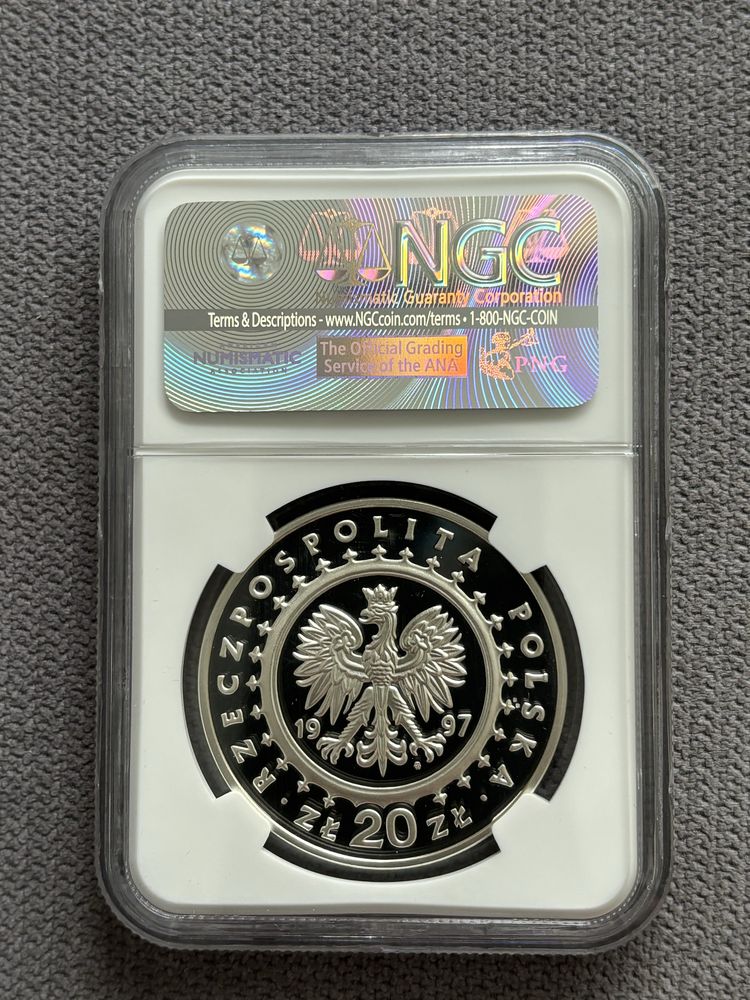 Zamek w pieskowej skale 20 zł z 1997 roku NGC
