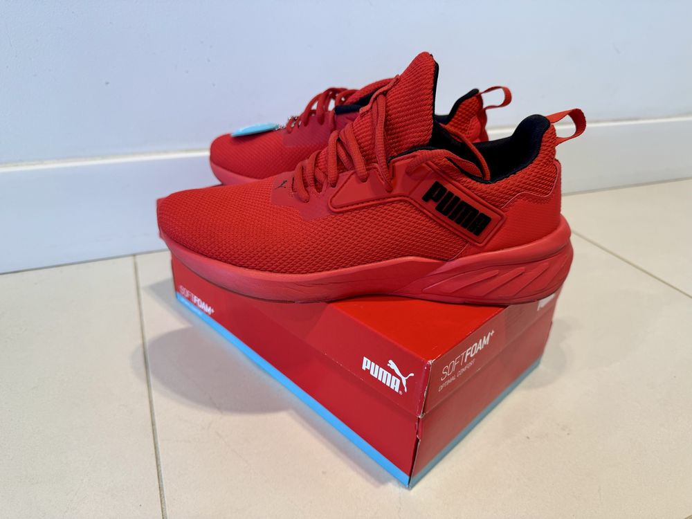 Buty Puma Erupter 42 | czerwone SoftFoam+ | do biegania | stan idealny