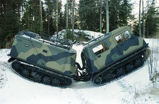 BV206 Ratrak Kolejka turystyczna pojazd gasienicowy  amfibia unimog