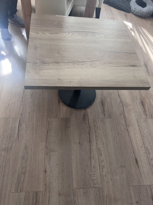 Stolik kawowy ława drewno dąb halifax kwadrat