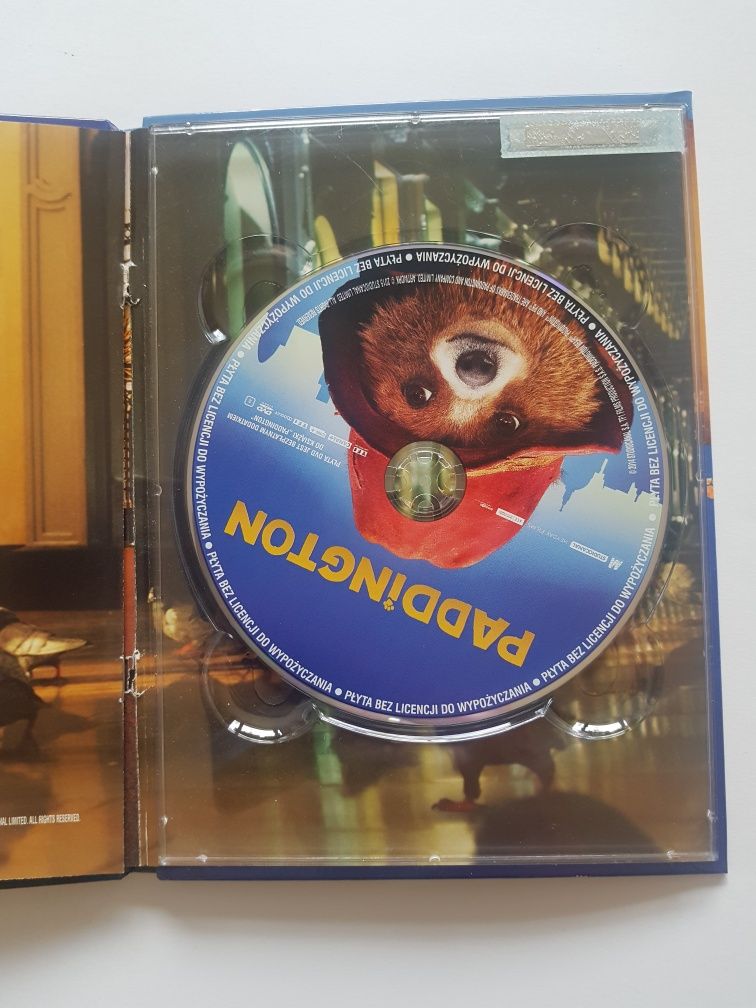 "Paddington wyrusza do miasta" oraz film DVD "Paddington"