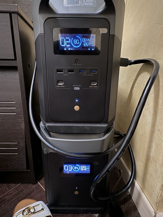 EcoFlow Delta Max 2000+ EcoFlow DELTA Extra Battery 2048