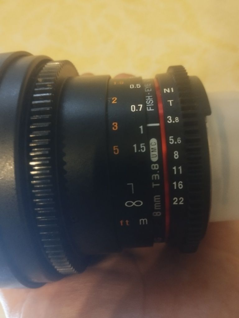 Obiektyw Samyang 8mm T/3.8 VDSLR UMC Fisheye CS II Nikon