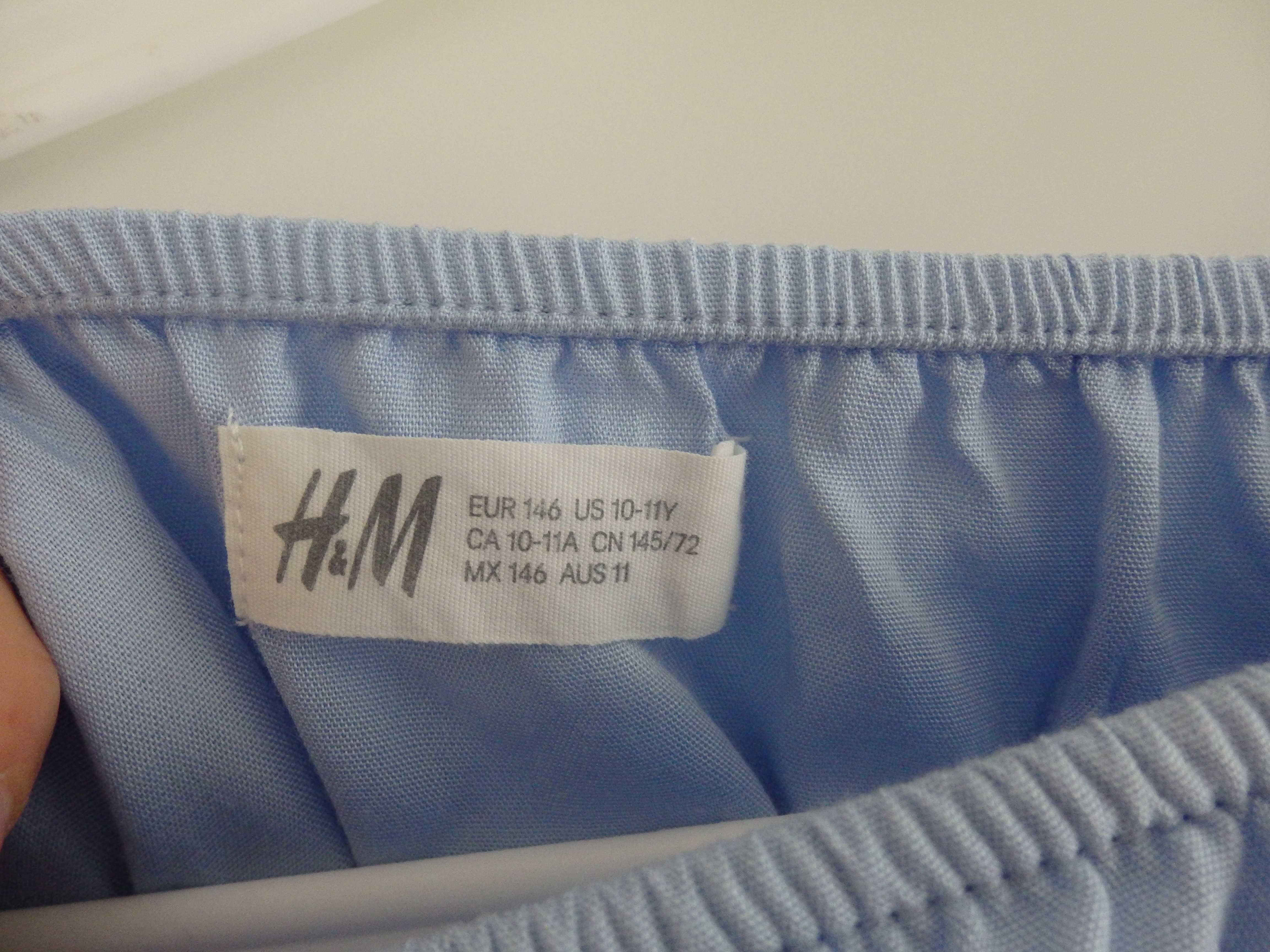 bluzka błękitna H&M rozm.146