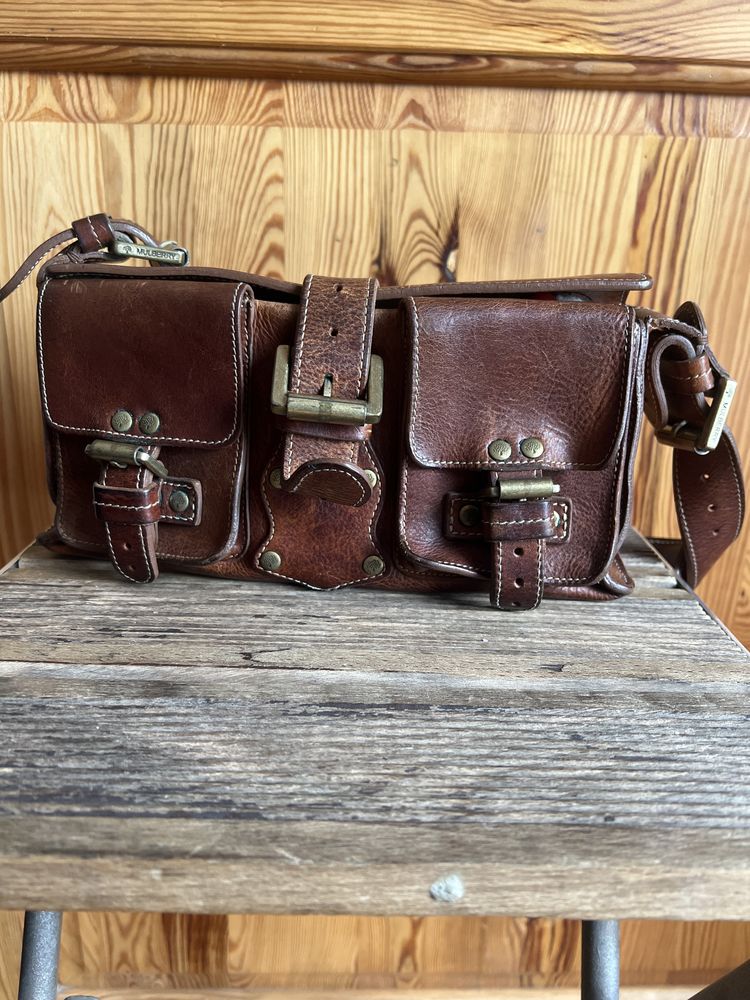 Sprzedam skórzaną torebkę firmy MULBERRY London.