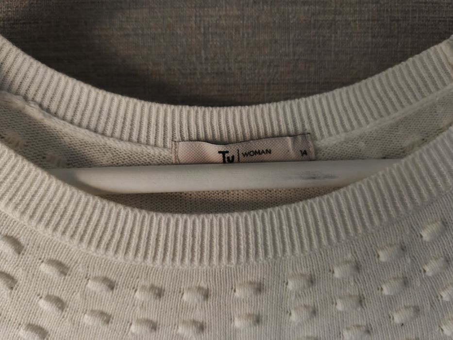 Sweterek z krótkim rękawem rozmiar L