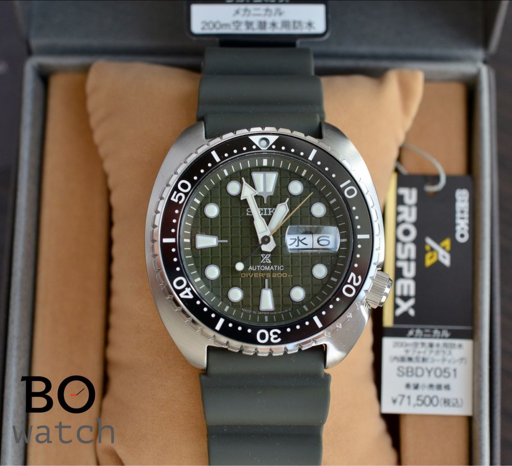 Годинник Seiko Prospex SBDY051 Japan Turtle Automatic оригінал