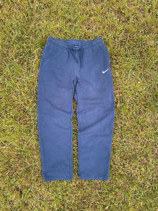 Spodnie dresowe Nike navy granatowy streetwear swoosh r.M pod custom