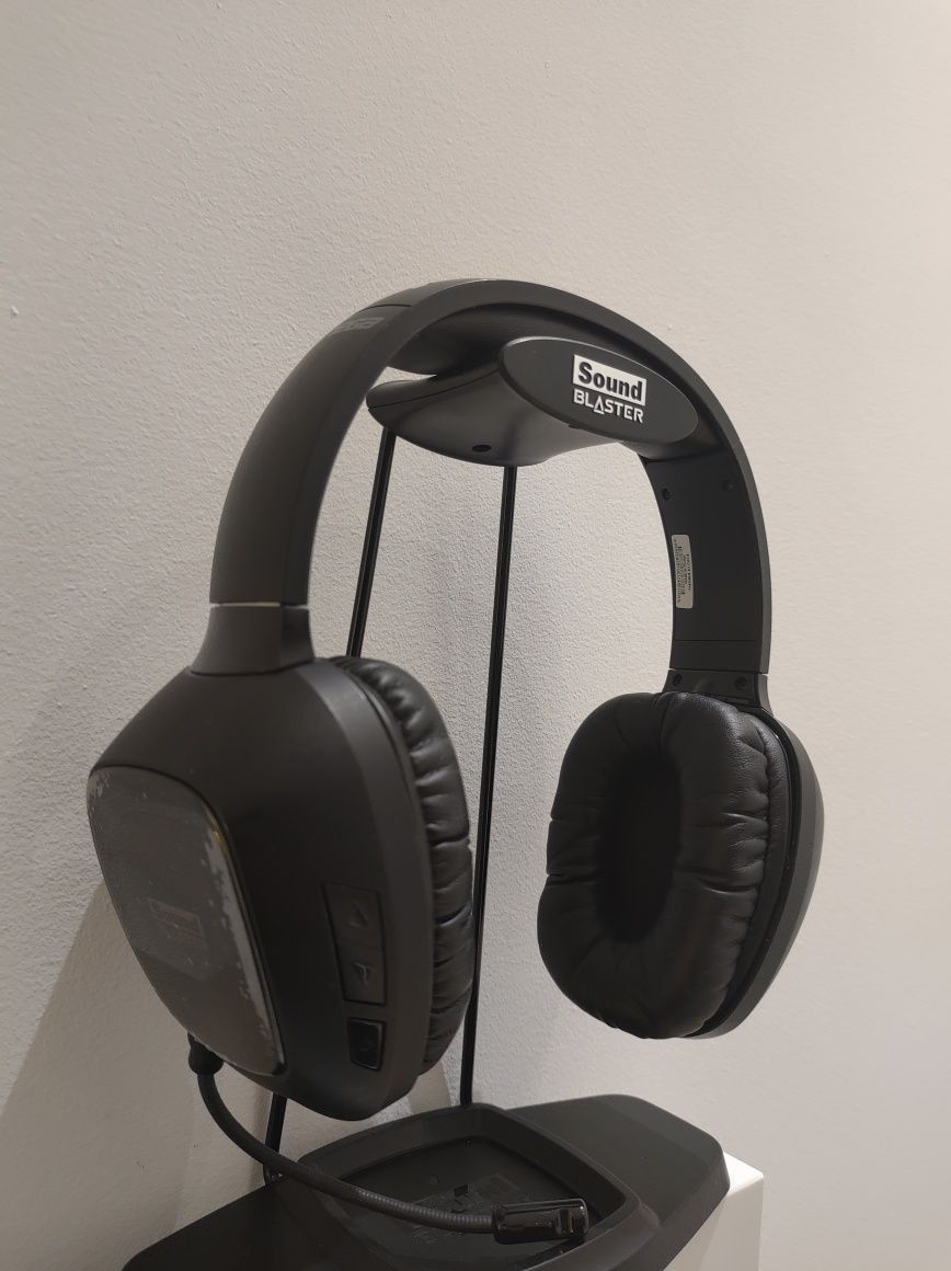 Sound Blaster Tactic 3D Omega Wireless słuchawki bezprzewodowe nauszne