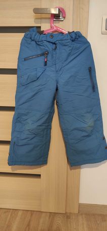 Spodnie narciarskie chłopięce niebieskie Coccodrillo  6 lat 116 cm