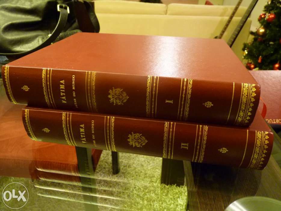 Livros 2 volumes "Fátima altar do mundo" 1953 (Baixa de Preço)