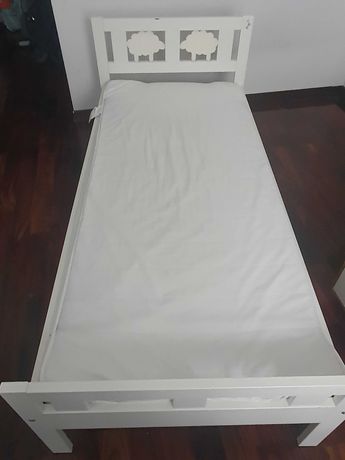 Łóżko IKEA Kritter 165 cm x 75 cm z materacem - Aktualne (1/29/2024)
