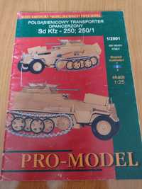 Model kartonowy Pro Model Sd Kfz 250