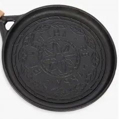 A Loja do Math Preto patelnia żeliwna Ø 19 cm