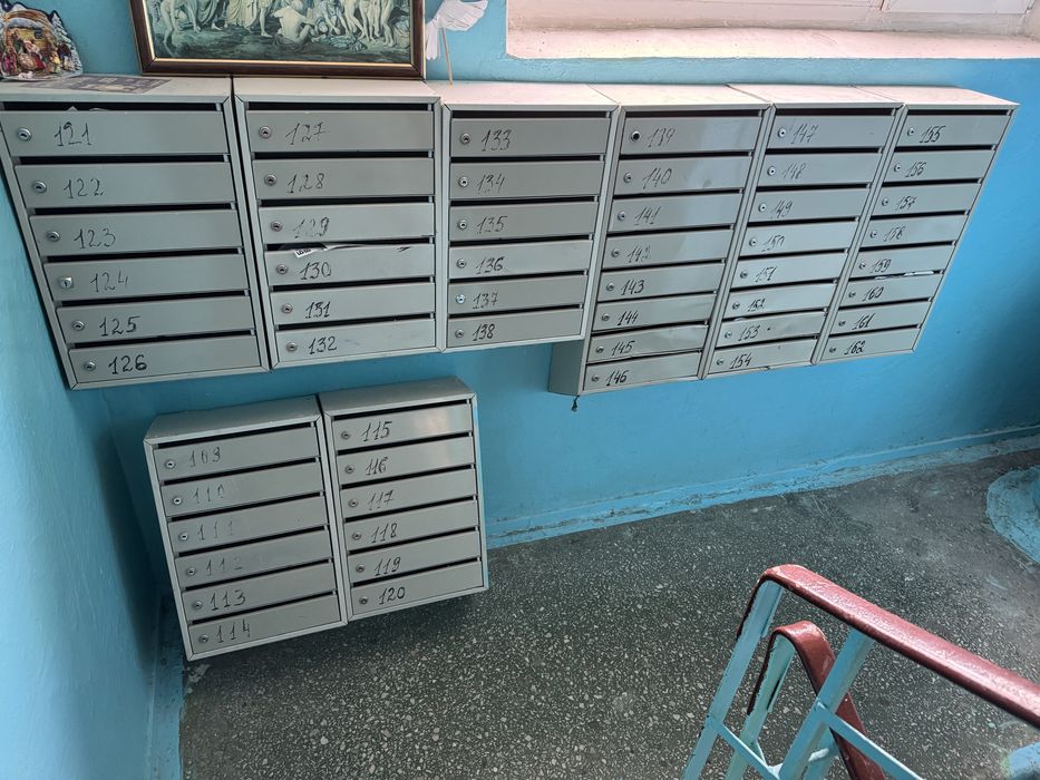 Поштові скриньки для багатоквартирного будинку ящик скриня почта