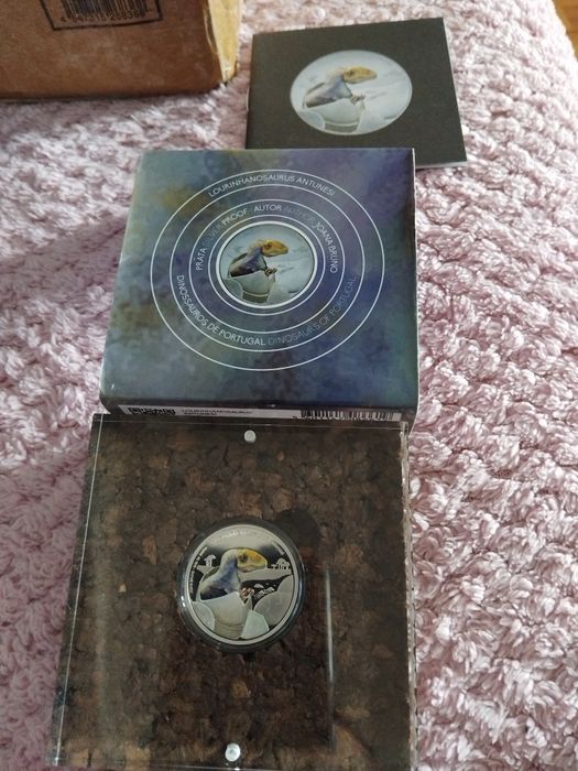 Moeda de colecção prata