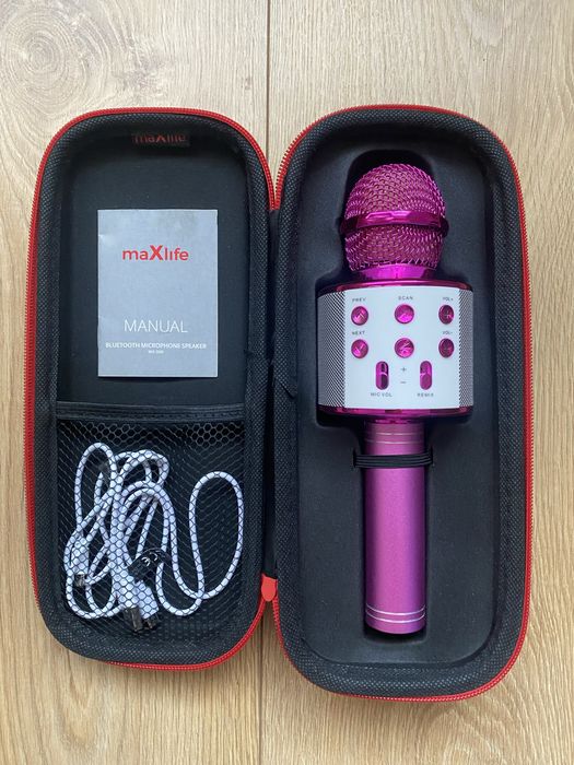 Mikrofon z głośnikiem Maxlife