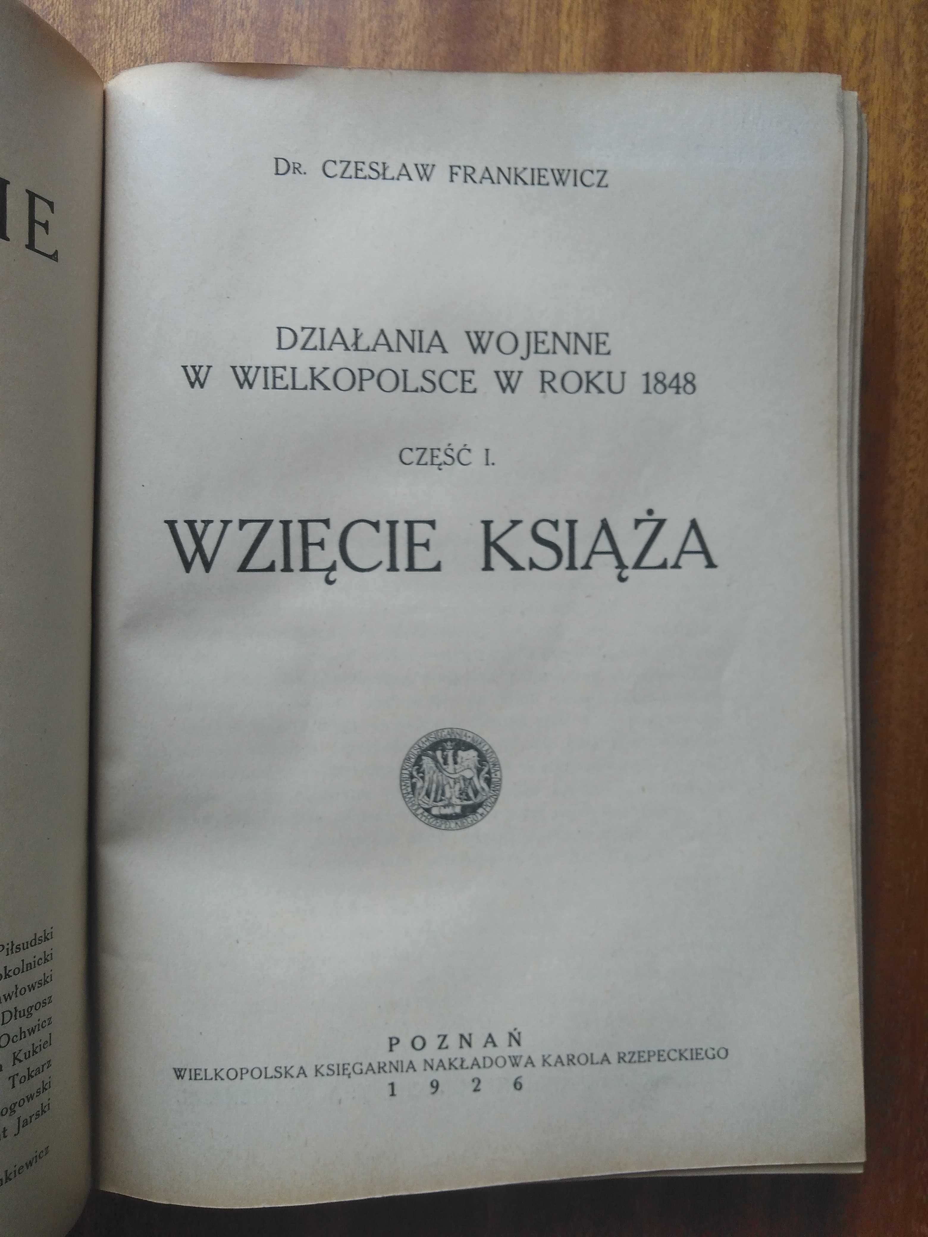 Boje polskie, Legendy - współoprawa - 1926