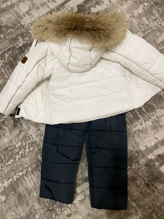 Зимовий комбінезон для дівчинки або хлопчика 104 - 110