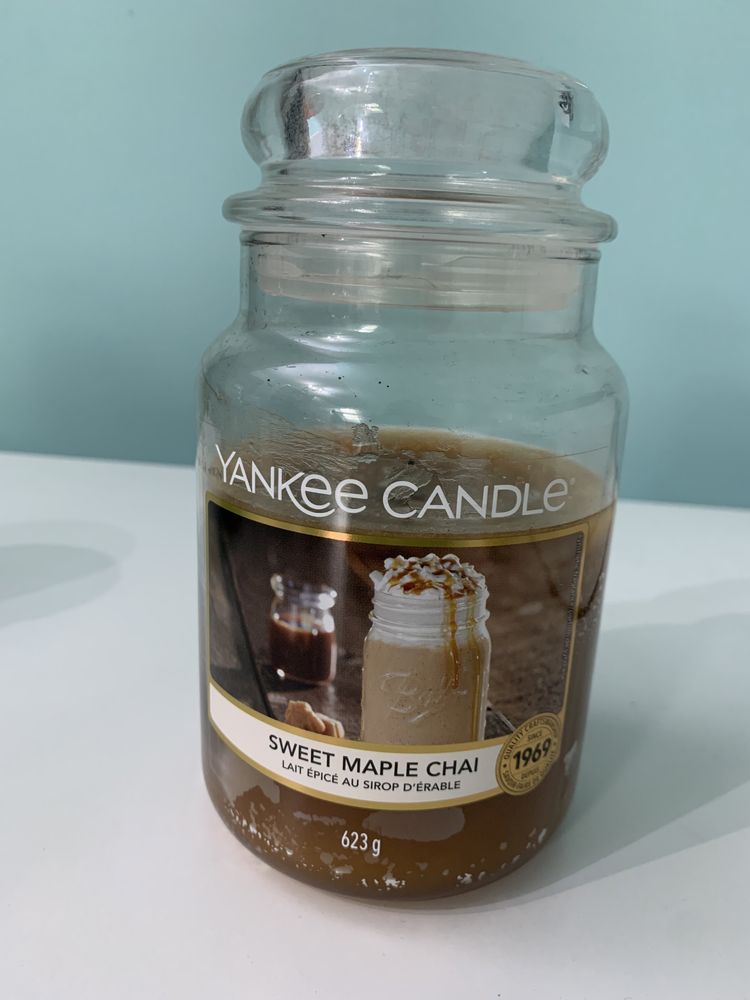 Yankee candle sweet maple chai