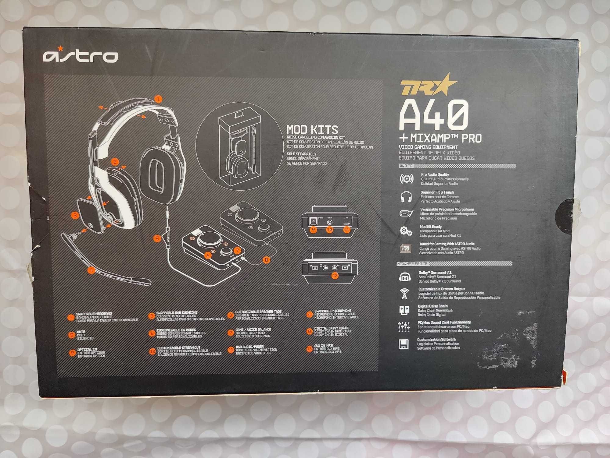 Auscultadores ASTRO A40 + Mixamp Pro
