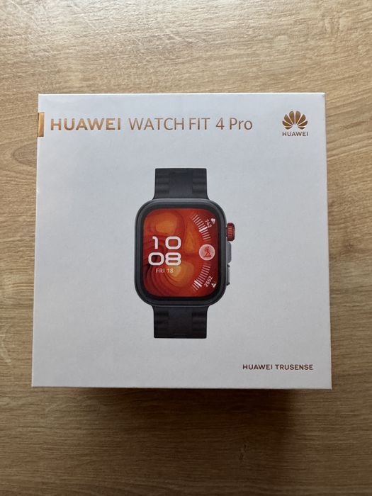 HUAWEI Watch Fit 4Pro , czarny - NOWY