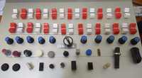 Lote knob (botões) mesa mistura amplificador knobs