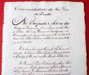 Comendadores São Gens de Parada Bragança 1753 Pinto Ribeiro