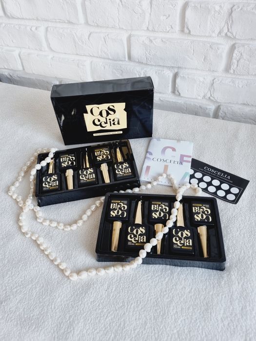 Lakier żelowy hybrydowy Coscelia zestaw 10 szt 10 ml