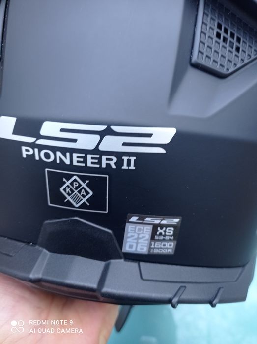 Эндуро шлем LS-2 Pioner 2 черный мат