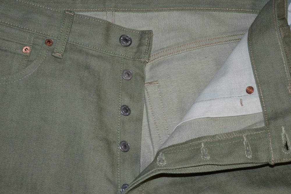 LEVIS 501 Shrink to Fit Nowe Spodnie Męskie W34 L32 Dżinsy Oryginalne
