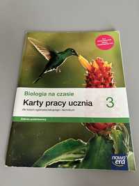 Karty pracy ucznia Biologia na czasie 3