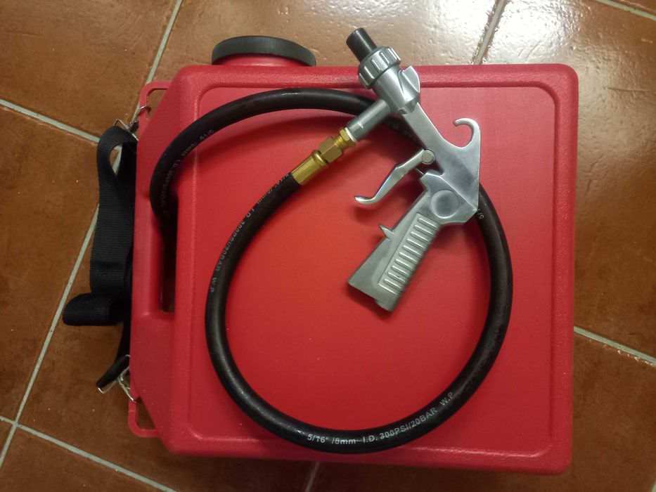 Máquina de decapar jato de areia Portatil