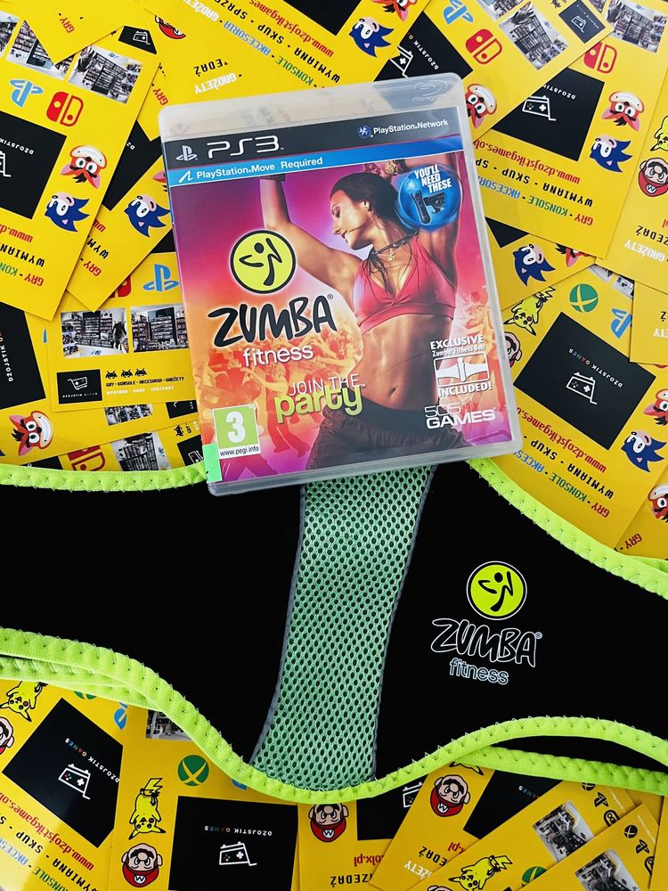 Gra Zumba Fitness PS3 plus Pas