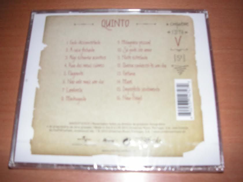 CD António Zambujo - (Novo) Quinto
